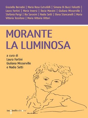 cover image of Morante la luminosa